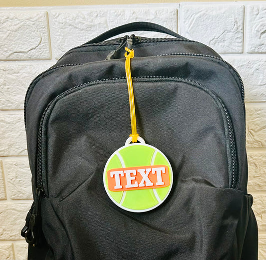 Tennis Backpack Tag