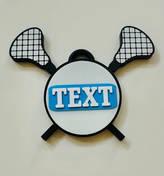 Lacrosse Backpack Tag