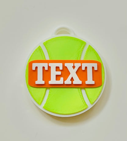 Tennis Backpack Tag