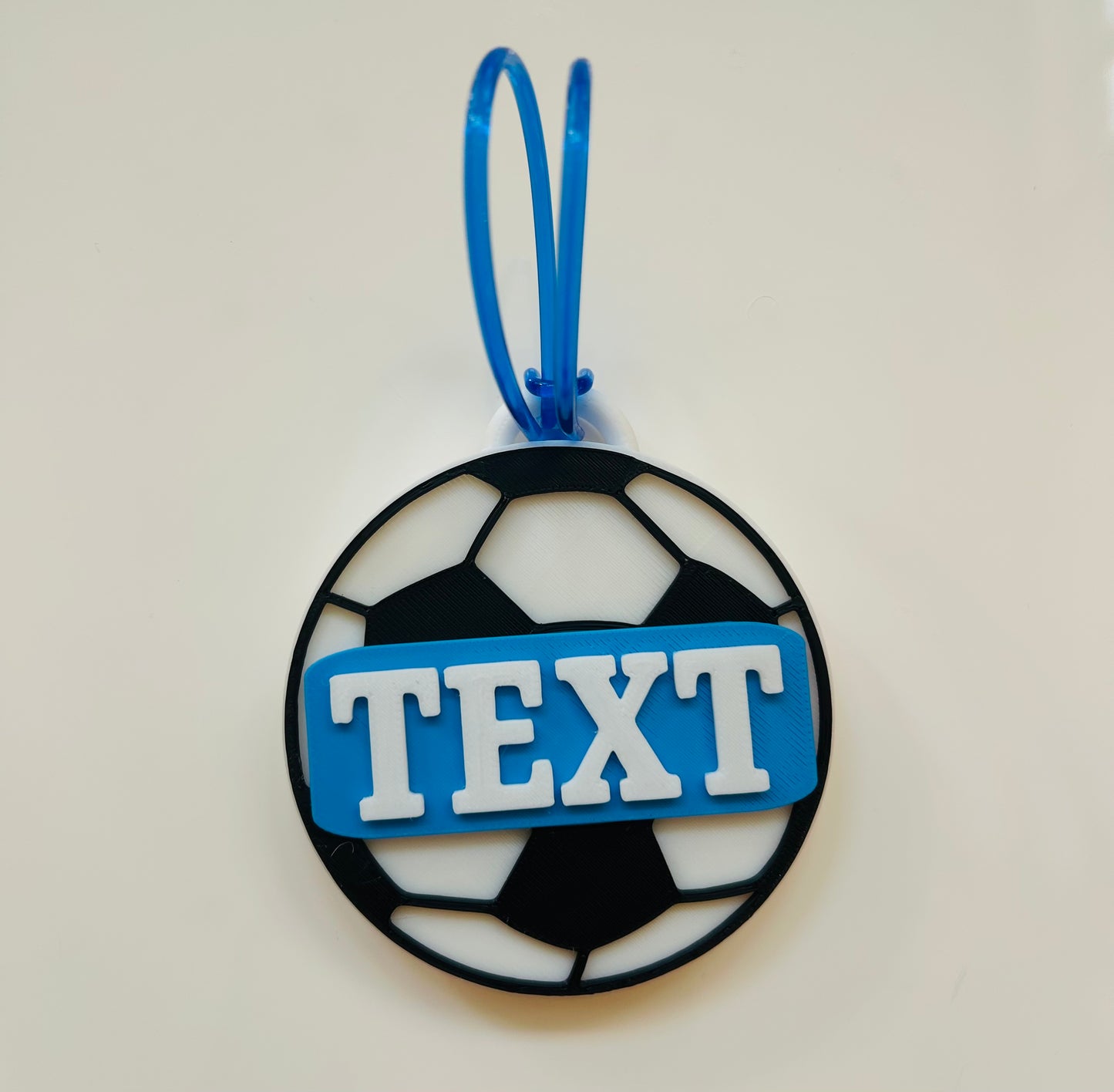 Soccer Backpack Tag