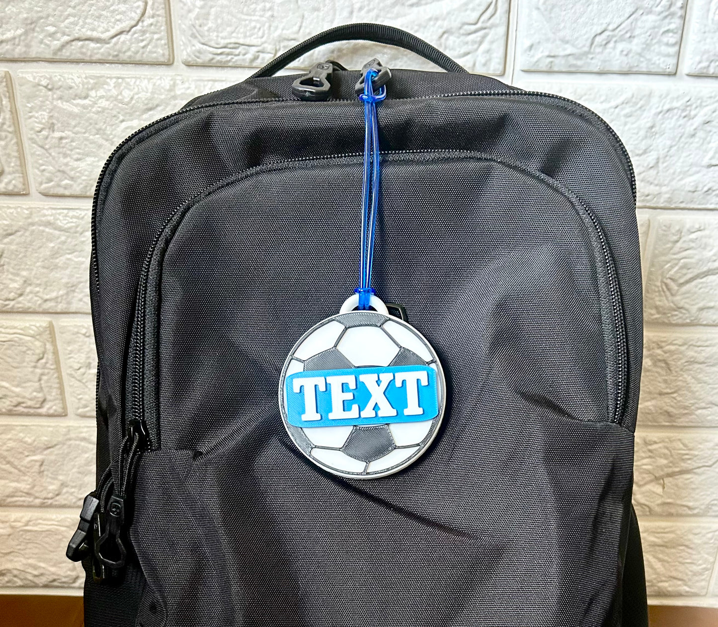 Soccer Backpack Tag