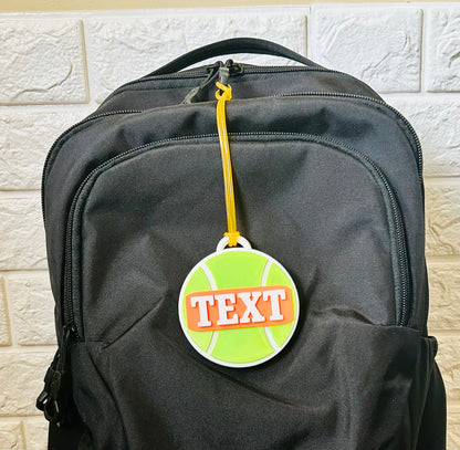 Tennis Backpack Tag